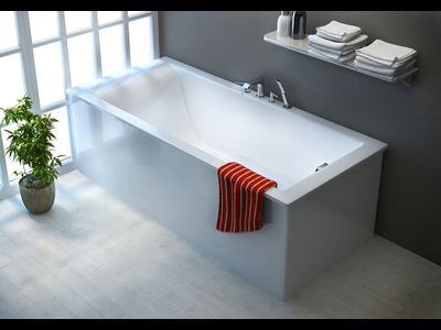 Astra-Form ванна Нейт Solid Surface 160/70 см белая матовая