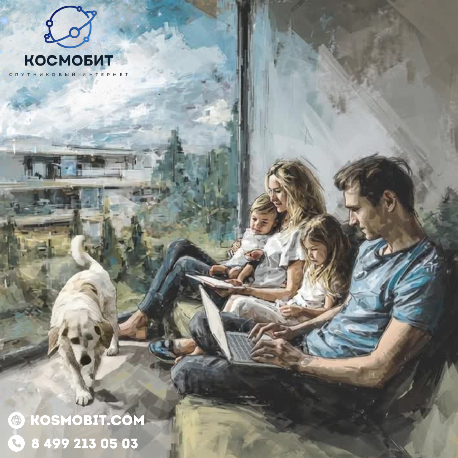 Низкая скорость спутникового интернета &mdash; это скрытый фоновый трафик