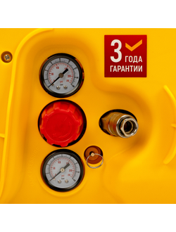 Компрессор воздушный DL1300, 10 бар, 1,3 кВт 180 л/мин 5 л, с набором аксессуаров Denzel