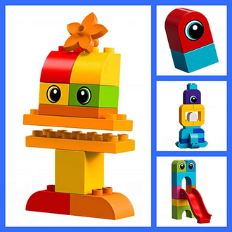 # 10895 Пришельцы с Планеты DUPLO / Emmet and Lucy’s Visitors from the DUPLO Planet