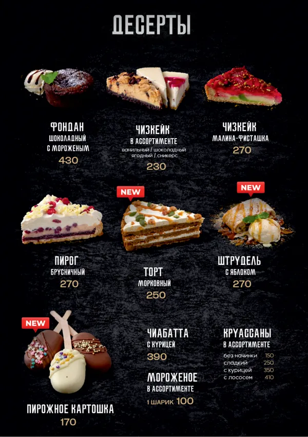 Смотреть меню Место Притяжения джанкой кафе и рест