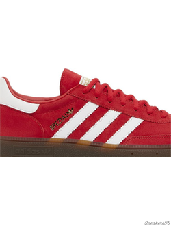Adidas Handball Spezial Scarlet Gum' Red/Красные  Женские  (36-40)