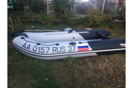 Фото номера на лодку ПВХ Ивановская область