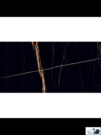 Керамогранит Laparet Lawa Black 60 х 120 см черный полированный