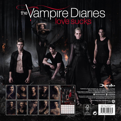 The Vampire Diaries Love Sucks Official Календарь 2015