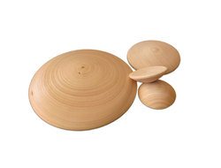 Полусфера 70 мм, липа