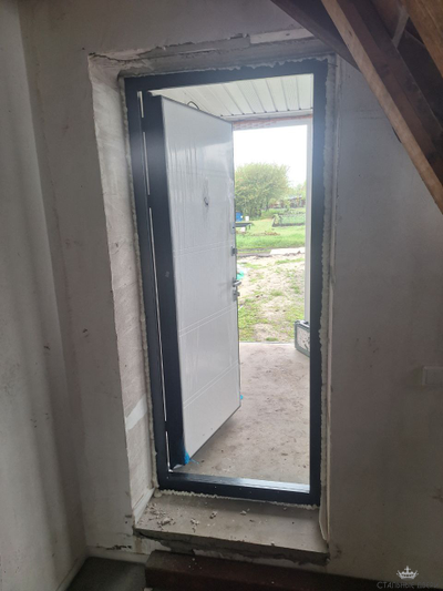 9см Серебро Эмалит белый