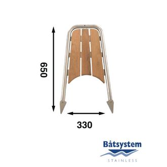 Бушприт-площадка Batsystem HP65 650 x 330 мм, 9519037430