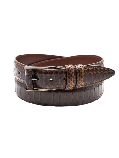 Ремень мужской 38 мм PY-kk-0008 из змеиной кожи
