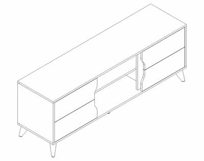 "Палмер" тумба под ТВ