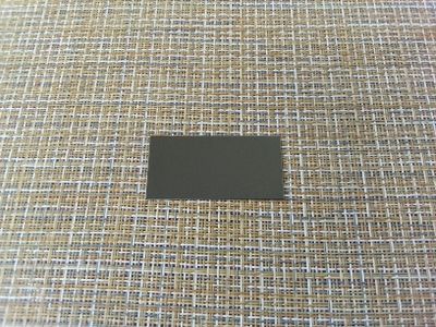 Шильд-табличка 50x25x0,4 мм стальной зеркальный, черный