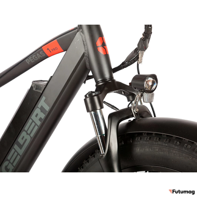 Электровелосипед Gelbert Pegas 1 PRO бежевый