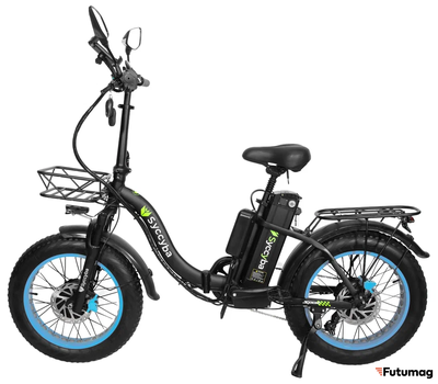 Электровелосипед Syccyba H2 (F11) DUAL 23AH синий