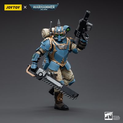 Имперская гвардия - Отпрыски Темпестус - 55-й полк Каппа-Орлов (Warhammer 40k) - КОЛЛЕКЦИОННАЯ ФИГУРКА 1/18 Astra Militarum Tempestus Scions Squad 55th Kappic Eagles Tempestor (JT5000) - JOYTOY