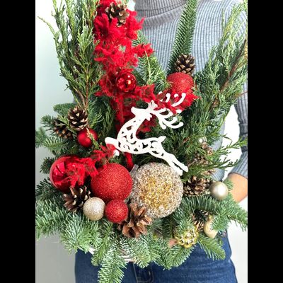 Новогодняя композиция № 1134