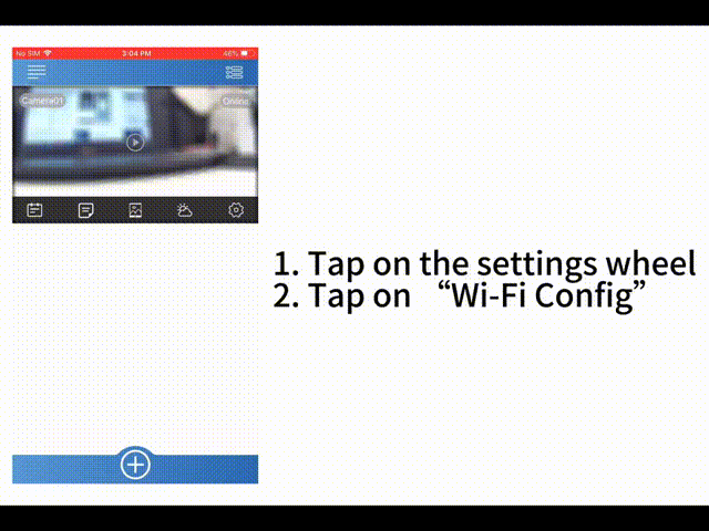 WiFi видеоняня/охранная видеокамера с информатором времени, температуры на улице, с DVR, Full HD (Ti