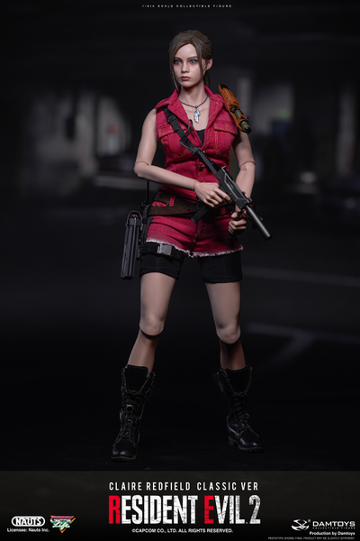 Клэр Рэдфилд (классическая версия) (Обитель Зла, Resident Evil 2) - Коллекционная ФИГУРКА 1/6 Resident Evil 2 Claire Redfield Classic ver (DMS038) - NAUTS x DAMTOYS