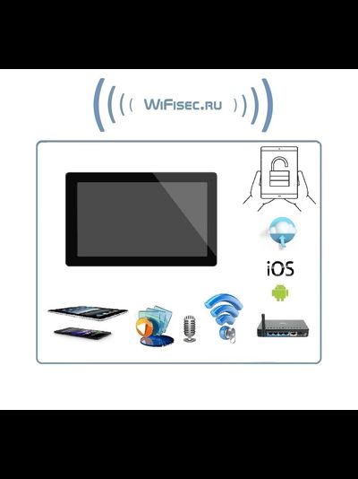 Novicam FREEDOM 10 FHD WIFI/LAN  видеодомофон 10" с сенсорным экраном, c переадресацией на смартфон с DVR   (Smart Life/Tuya Smart)