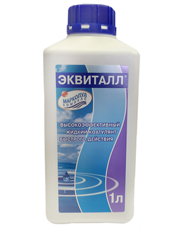 Маркопул Кемиклс для коагуляции Эквиталл жидкий коагулянт (флакон 1л)
