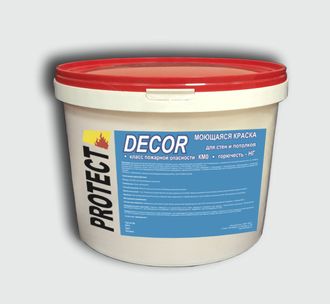 Protect Decor (Протект Декор), краска моющаяся негорючая