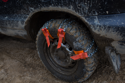 Браслеты противоскольжения Secura 4WD R15-R21 со стальным замком