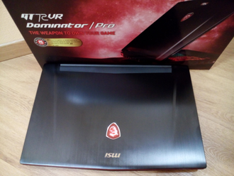 MSI GT72VR 7RE-655RU DOMINATOR PRO (17.3 FHD 120Hz I7-7700HQ GTX1070(8Gb) 16ГБ 1TБ + 240SSD)