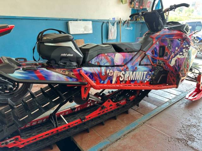 SKI DOO summit T3 2013 2014 2015 снегоход мотопленка.рф наклейки джокер