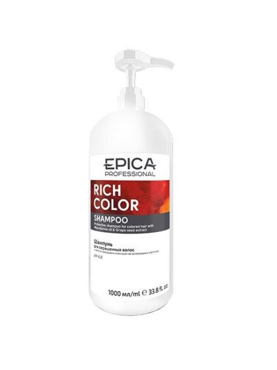 "EPICA Professional" Rich Color Шампунь для окрашенных волос, 1000 мл (Эпика)
