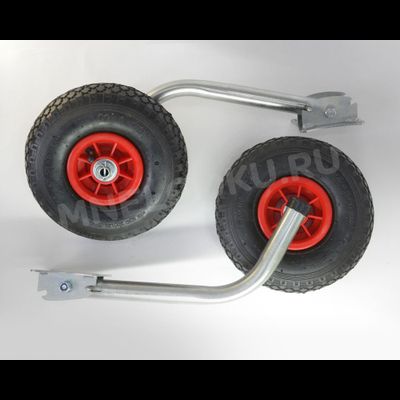 Колеса транцевые ИВ перекидные 57 см нерж - MNELODKU.RU