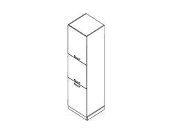 Кухонный пенал Равенна Фиеста П60 3д
