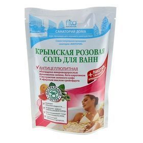 соль для ванн Крымская розовая антицеллюлитная 500г+30