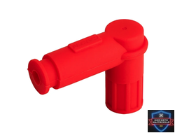 Колпачок свечной мото силикон (красный) (00000007819)