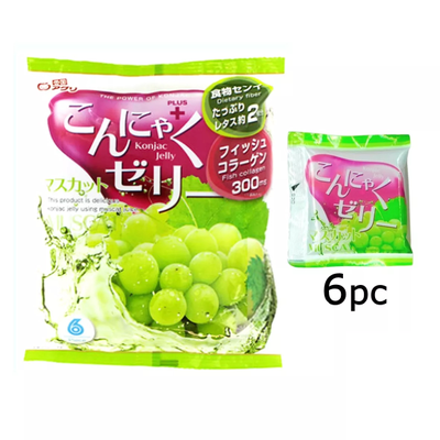 Желе "Yukiguni Aguri" порционное Конняку со вкусом муската