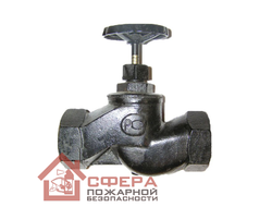 Вентиль чугунный 15кч18п Ду40