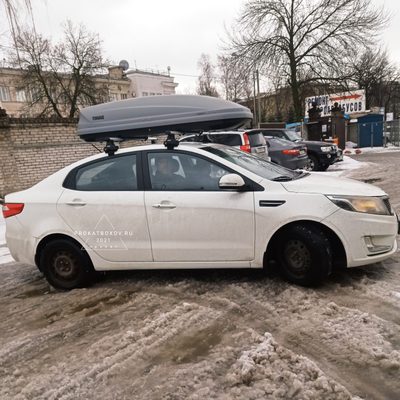 Бокс THULE Pacific 780 DS (196х78х45см 420л) серый