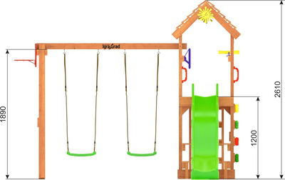 Детская площадка IgraGrad W7