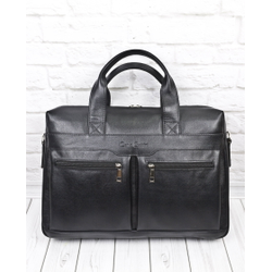 Сумка для ноутбука Lugano black (арт. 1007-01)