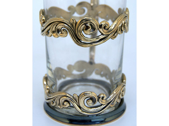 подарочный подстаканник волна