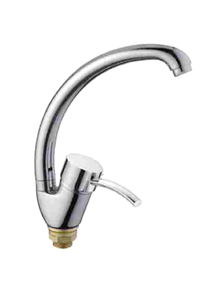 Смеситель для кухни D-lin высокий излив, гайка D150454-1