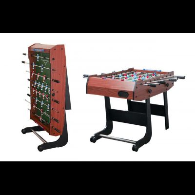 Настольный футбол (кикер) «Maccabi Mini» (121x61x81, махагон, складной)