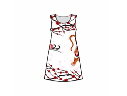 3D платье год Тигра №2