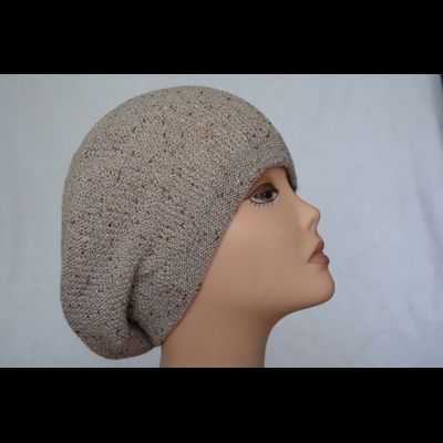 Осенний берет на осень - весну - лето Vizio Италия 6607 ореховый