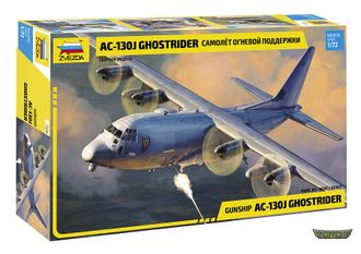 7326. Самолет огневой поддержки AС-130J Ghostrider (1/72 41.4см)