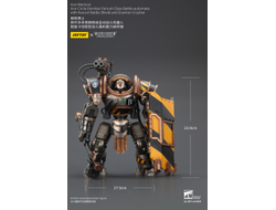 Автоматон Железного Круга Пертурабо (Warhammer Horus Heresy) - КОЛЛЕКЦИОННАЯ ФИГУРКА 1/18 Iron Warriors Iron Circle Domitar-Ferrum Class Battle-automata (JT02847) - JOYTOY