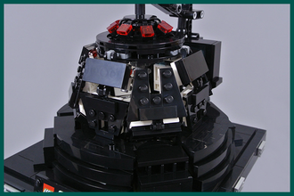 Lego darth vader meditation chamber hotsell