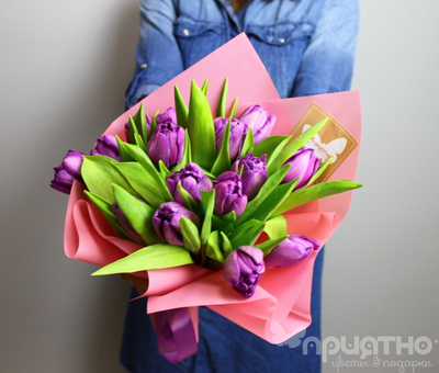 БУКЕТ МОНО ЦВЕТОВ № 442