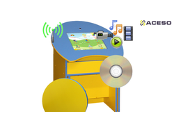 Интерактивная парта, комплектация "5+"