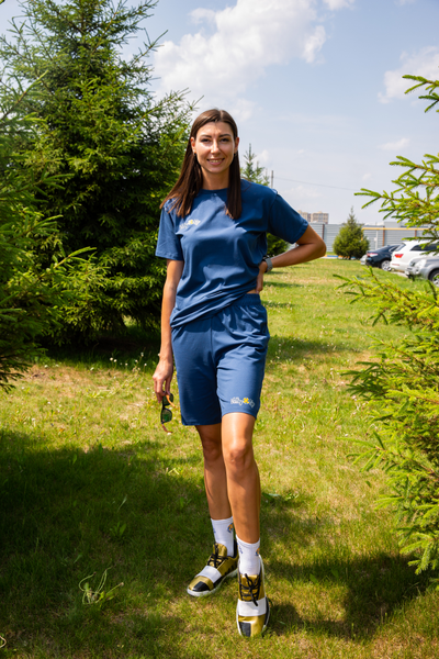 Тренировочный костюм Volleylife СИНИЙ ИНДИГО (размер с 42 по 48)