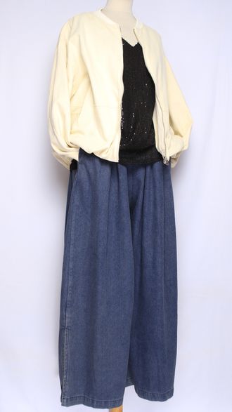 Куртка-бомбер "ХЛОПОК НА ПОДКЛАДЕ" молоко р.48-56