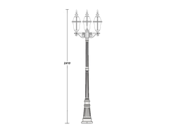 Садово-парковый светильник  Florida 3